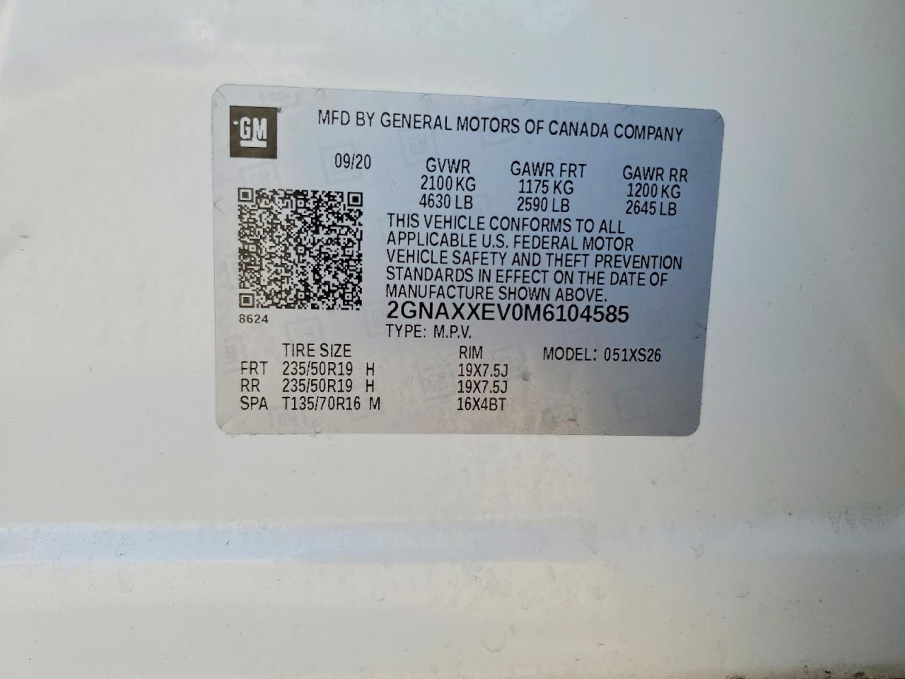 2021 Chevrolet Equinox Premier - zdjęcie 13
