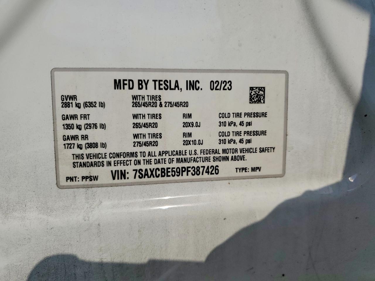 2023 Tesla Model X - zdjęcie 13
