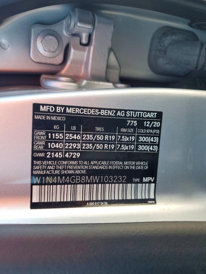 2021 Mercedes-Benz Glb 250 - zdjęcie 13