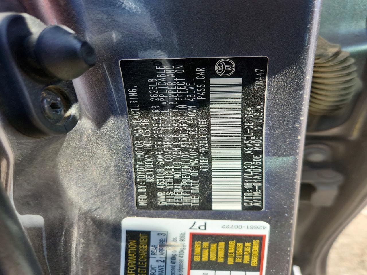 2016 Toyota Camry Xle - zdjęcie 12