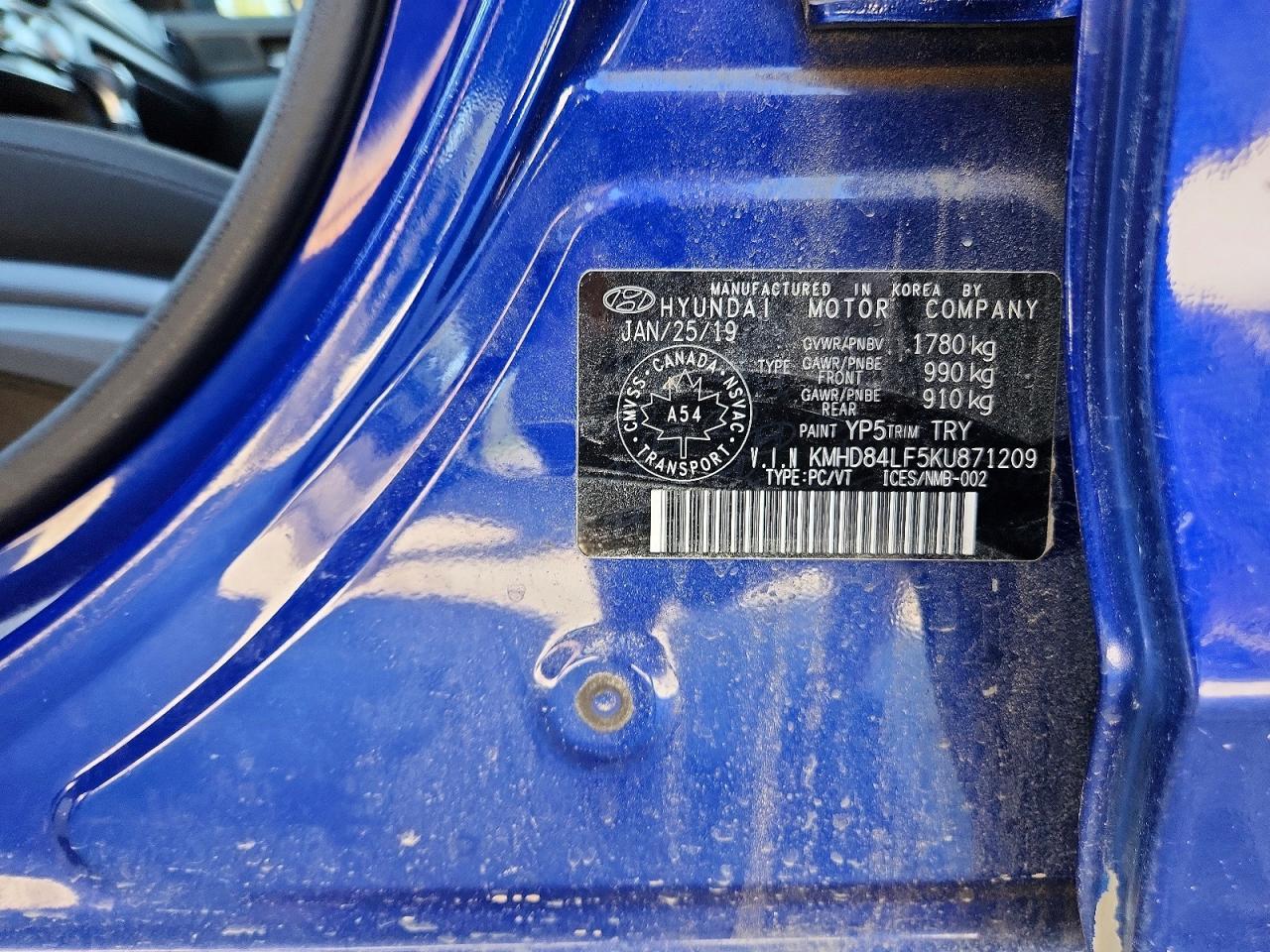 2019 Hyundai Elantra Sel - zdjęcie 12