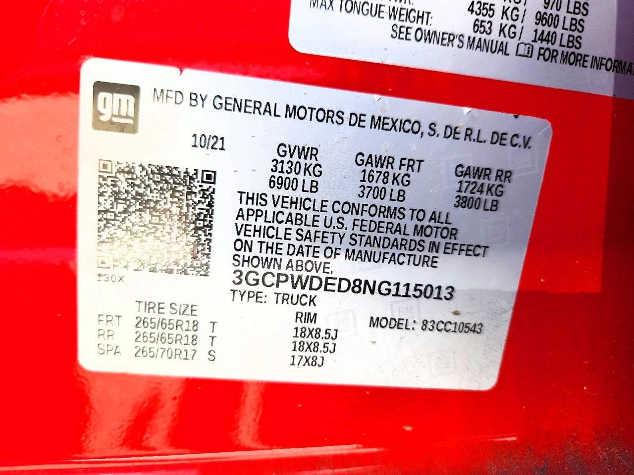 2022 Chevrolet Silverado Ltd C1500 Rst - zdjęcie 12