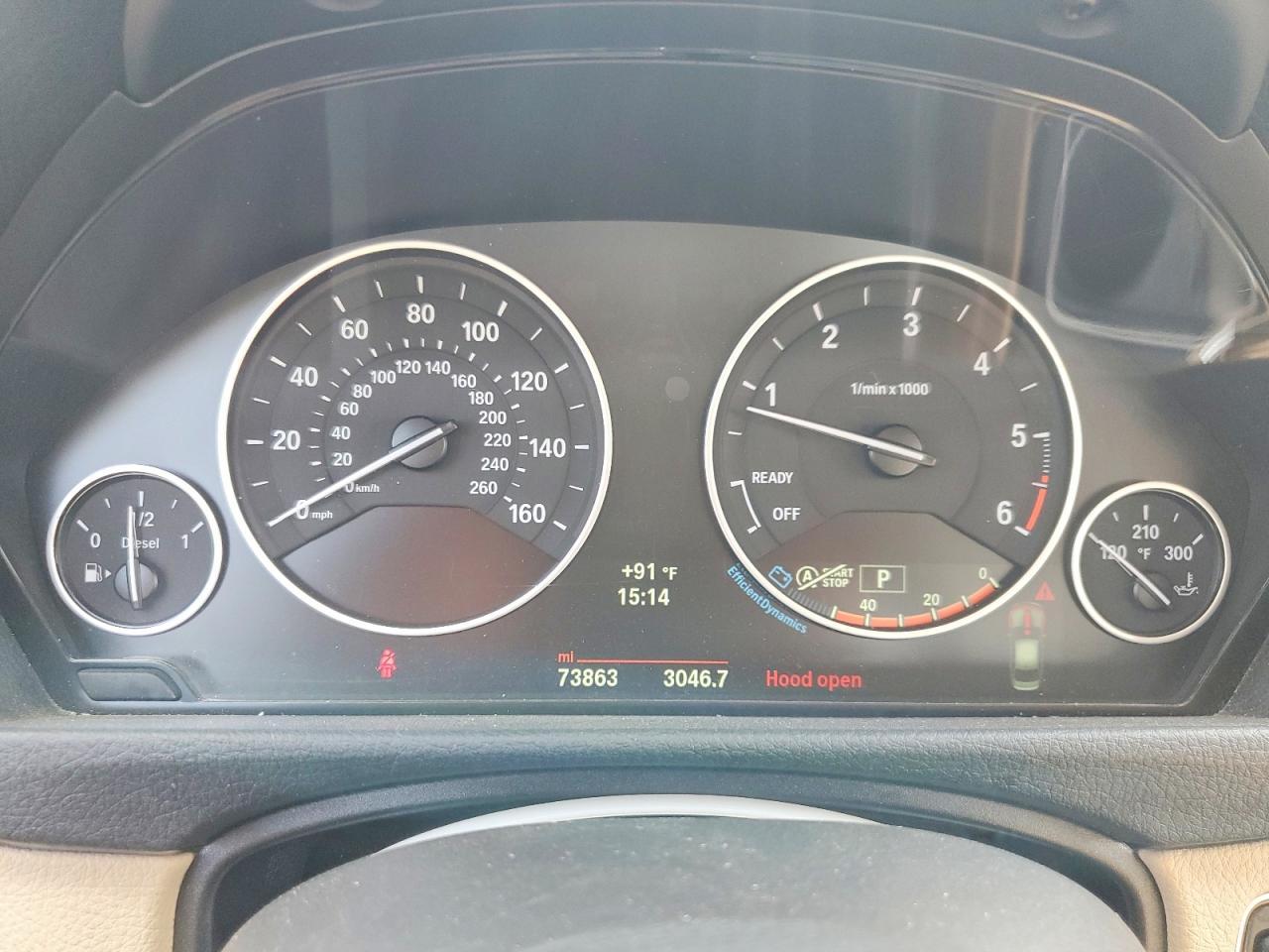 2014 BMW 328 D - zdjęcie 9