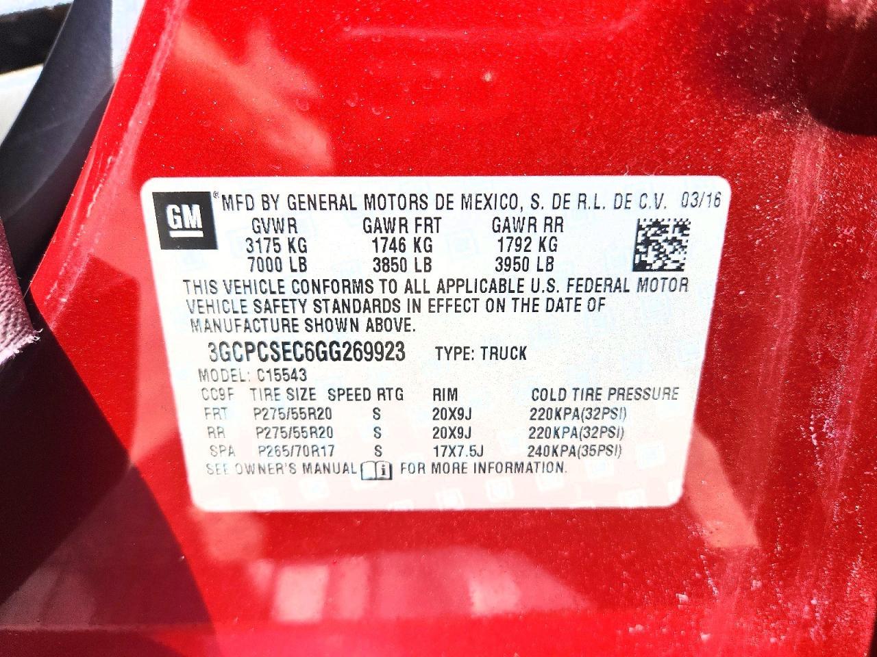 2016 Chevrolet Silverado C1500 Ltz - zdjęcie 12