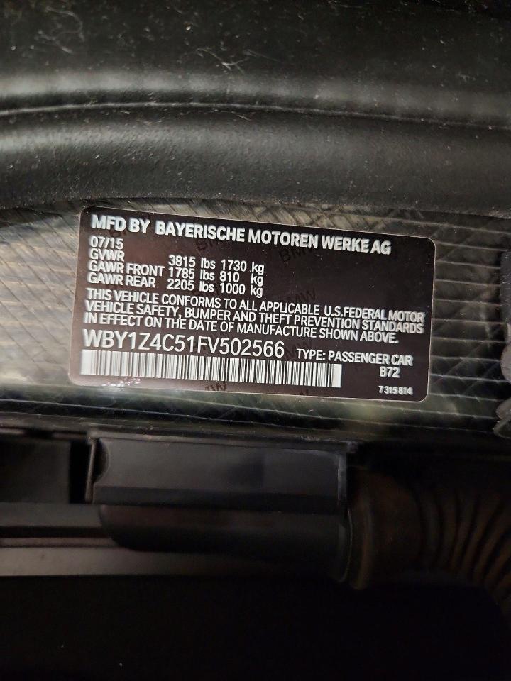 2015 BMW I3 Rex - zdjęcie 12