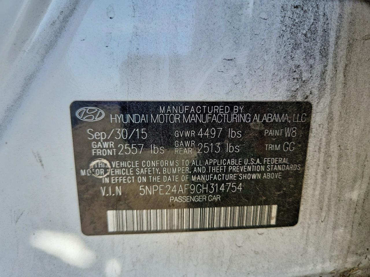 2016 Hyundai Sonata Se - zdjęcie 12