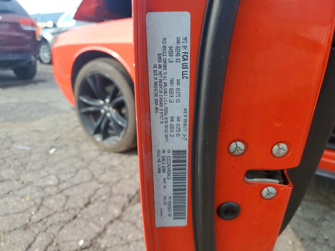 2017 Dodge Challenger Sxt - zdjęcie 12