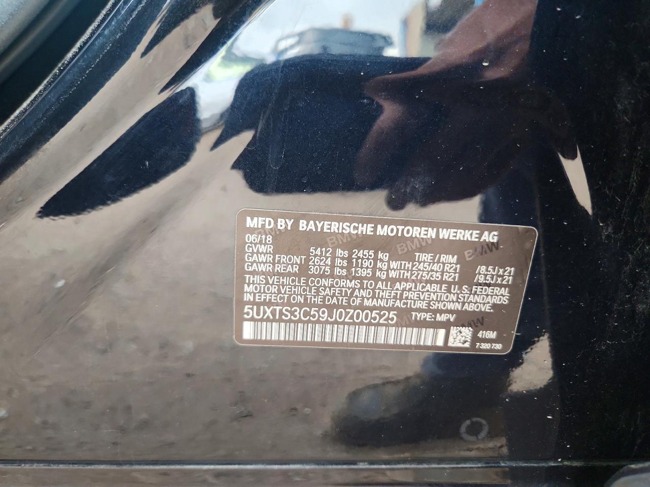 2018 BMW X3 xDrivem40I - zdjęcie 12