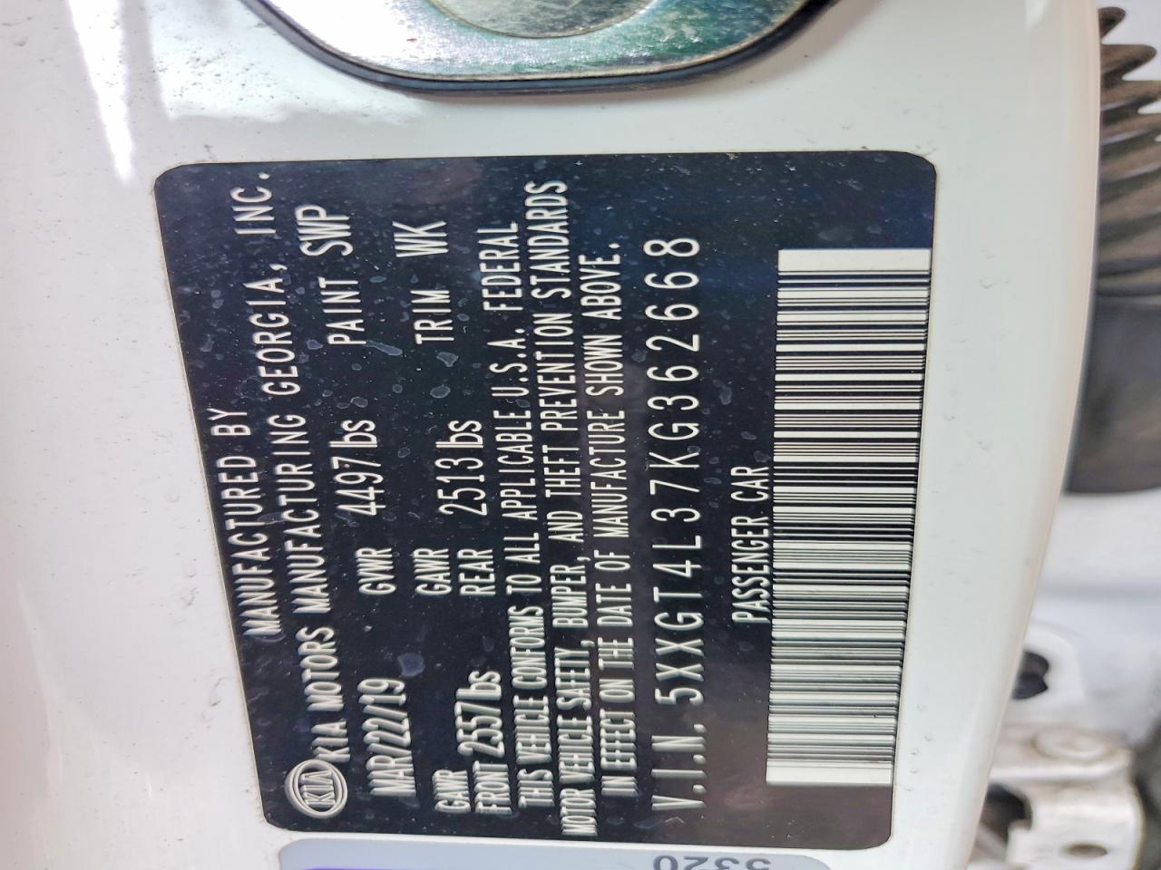 2019 Kia Optima S - zdjęcie 12