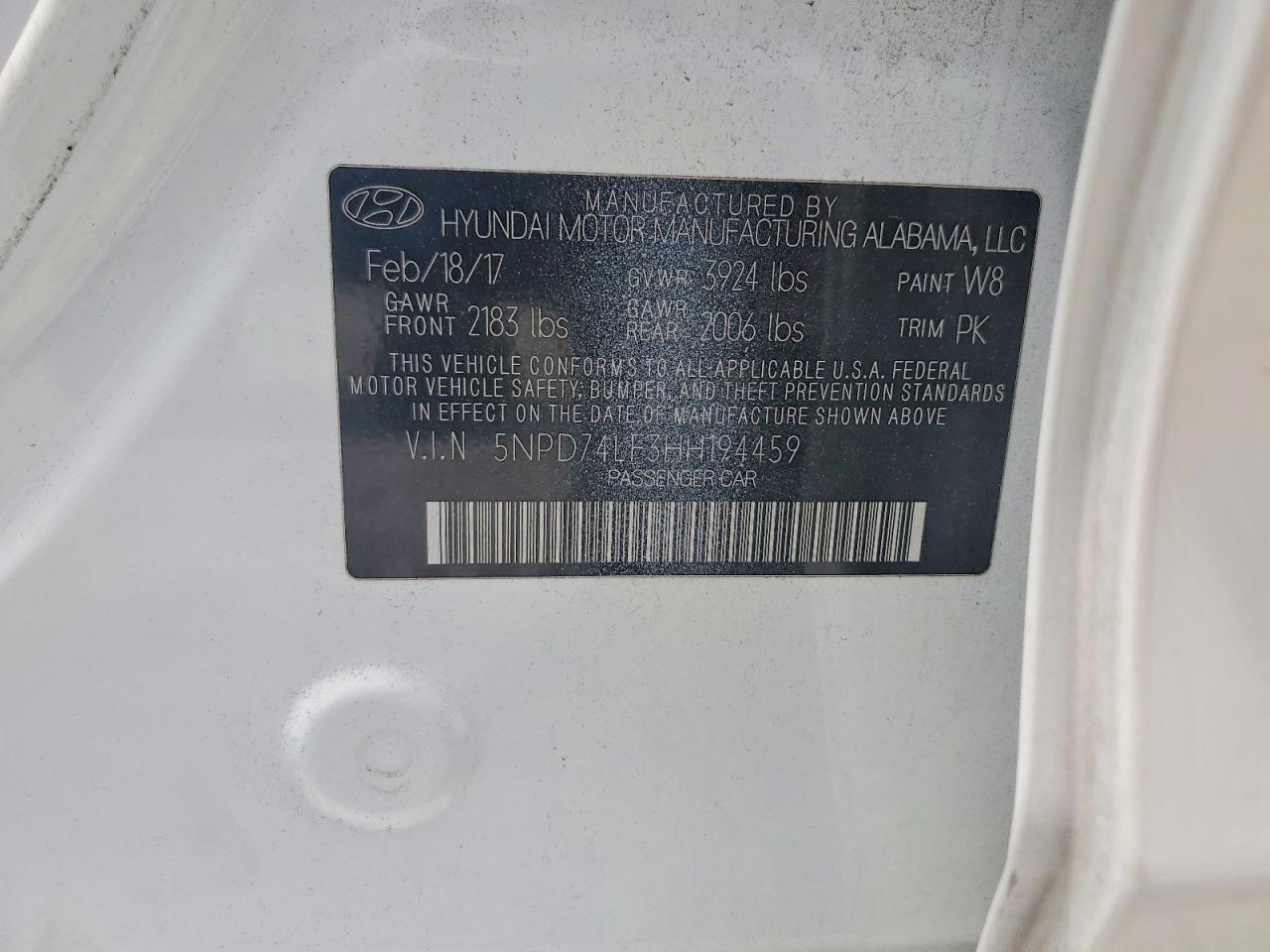 2017 Hyundai Elantra Se - zdjęcie 12