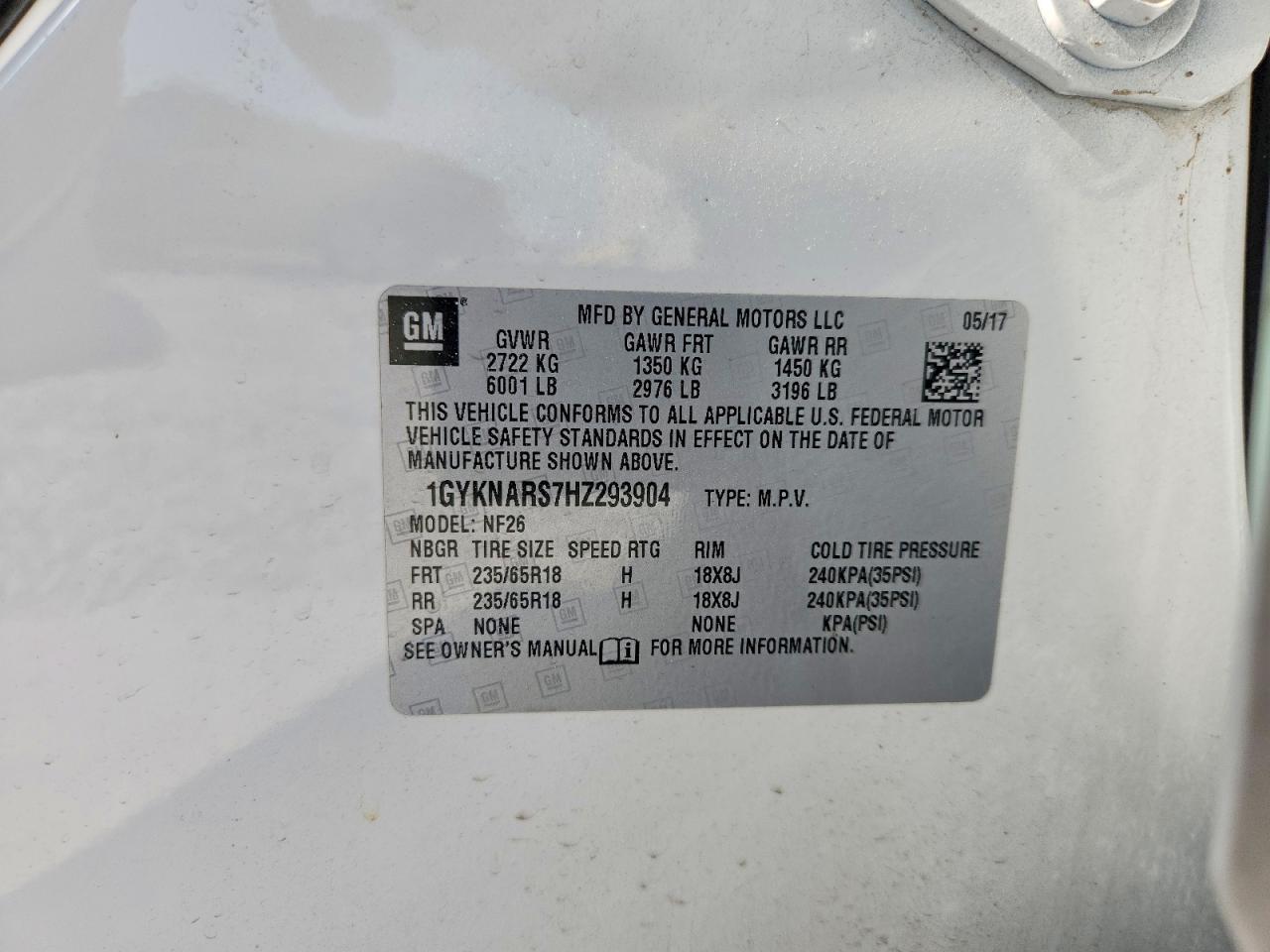 2017 Cadillac Xt5 - zdjęcie 13