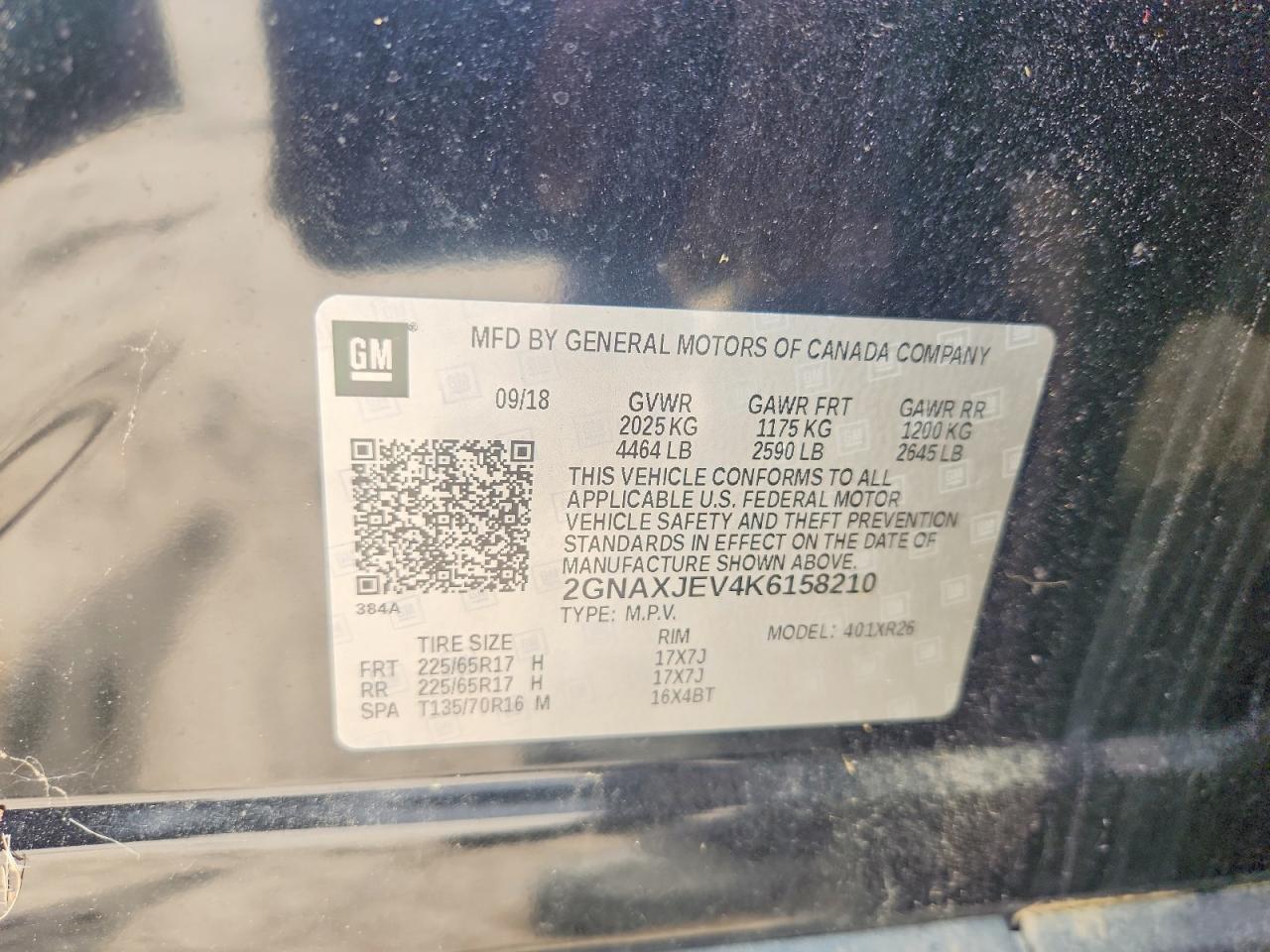 2019 Chevrolet Equinox Lt - zdjęcie 13