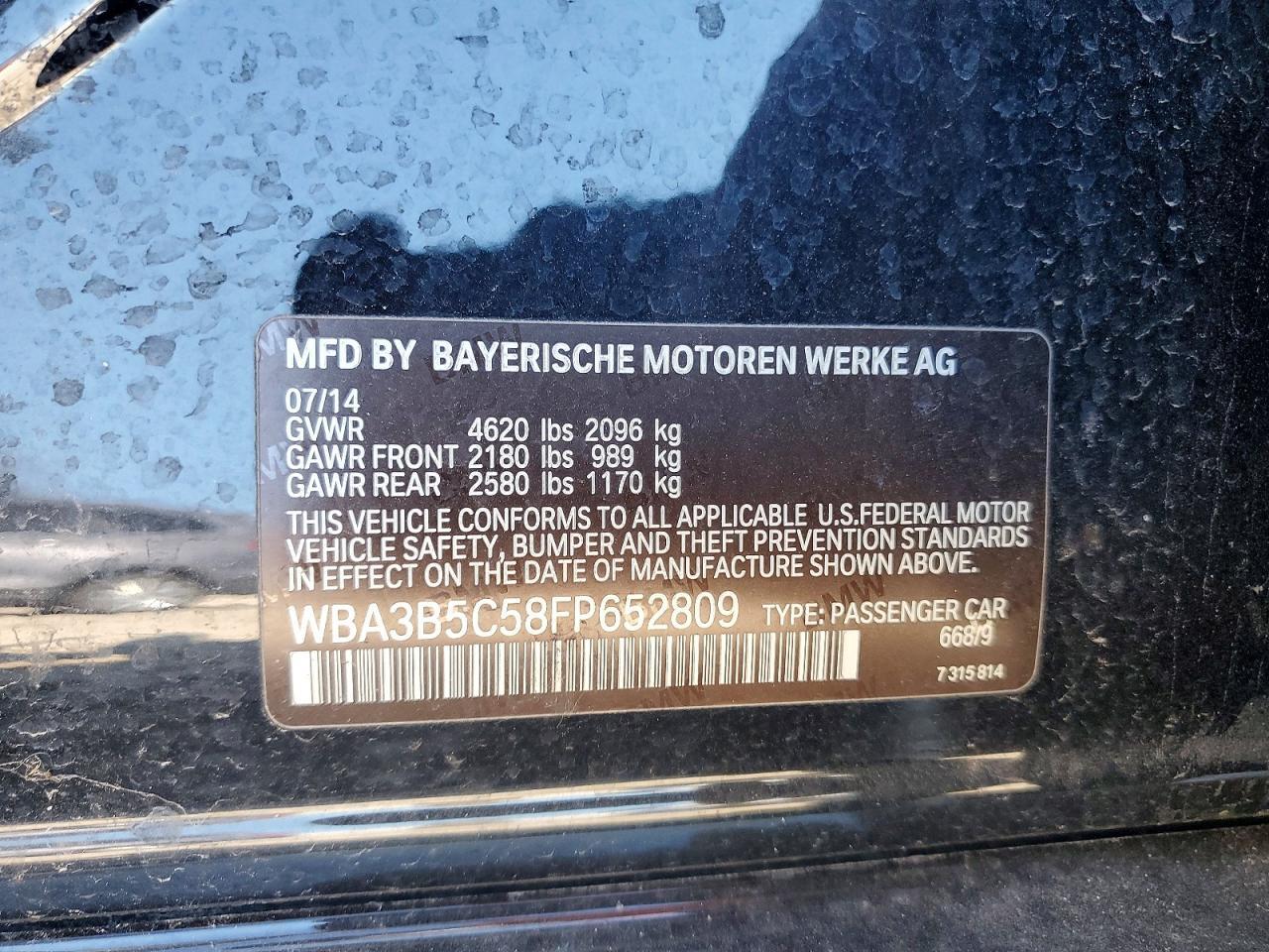 2015 BMW 328 Xi Sulev - zdjęcie 12