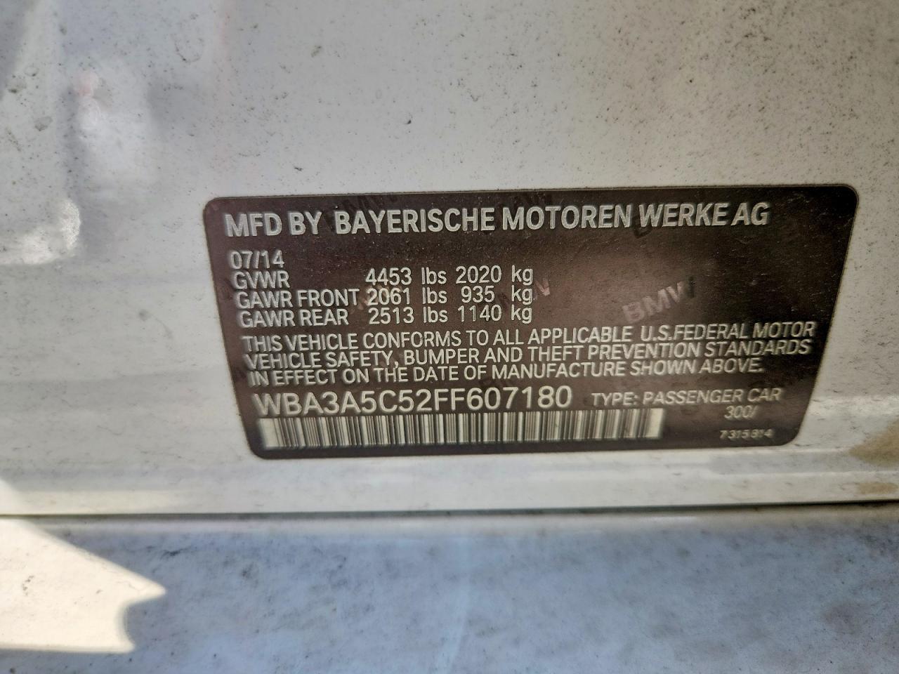 2015 BMW 328 I - zdjęcie 12