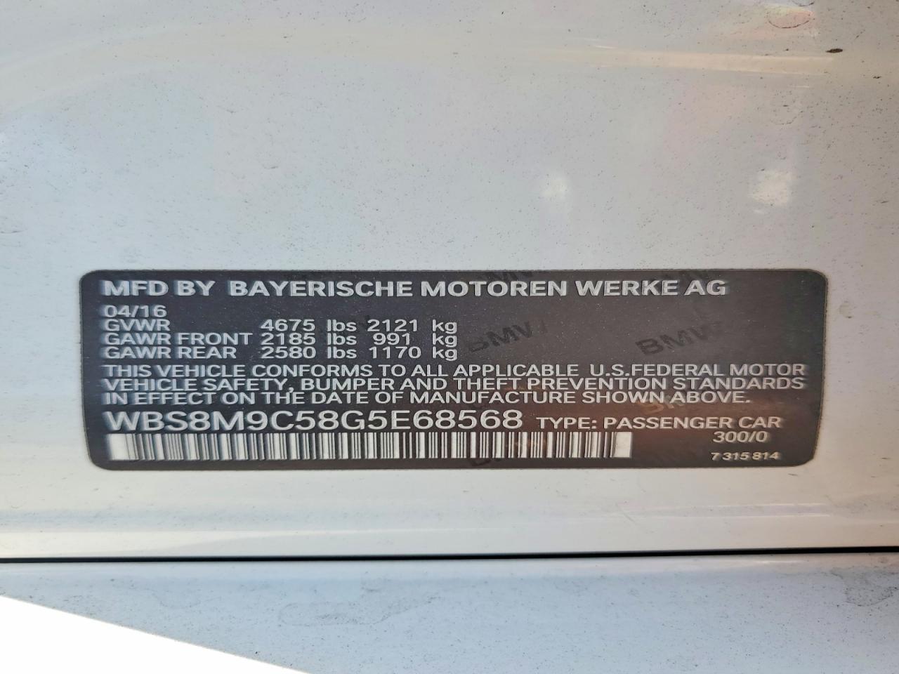 2016 BMW M3 - zdjęcie 13