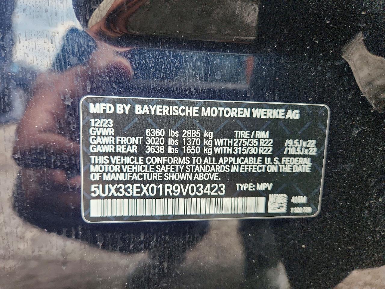 2024 BMW X6 xDrive40I - zdjęcie 13