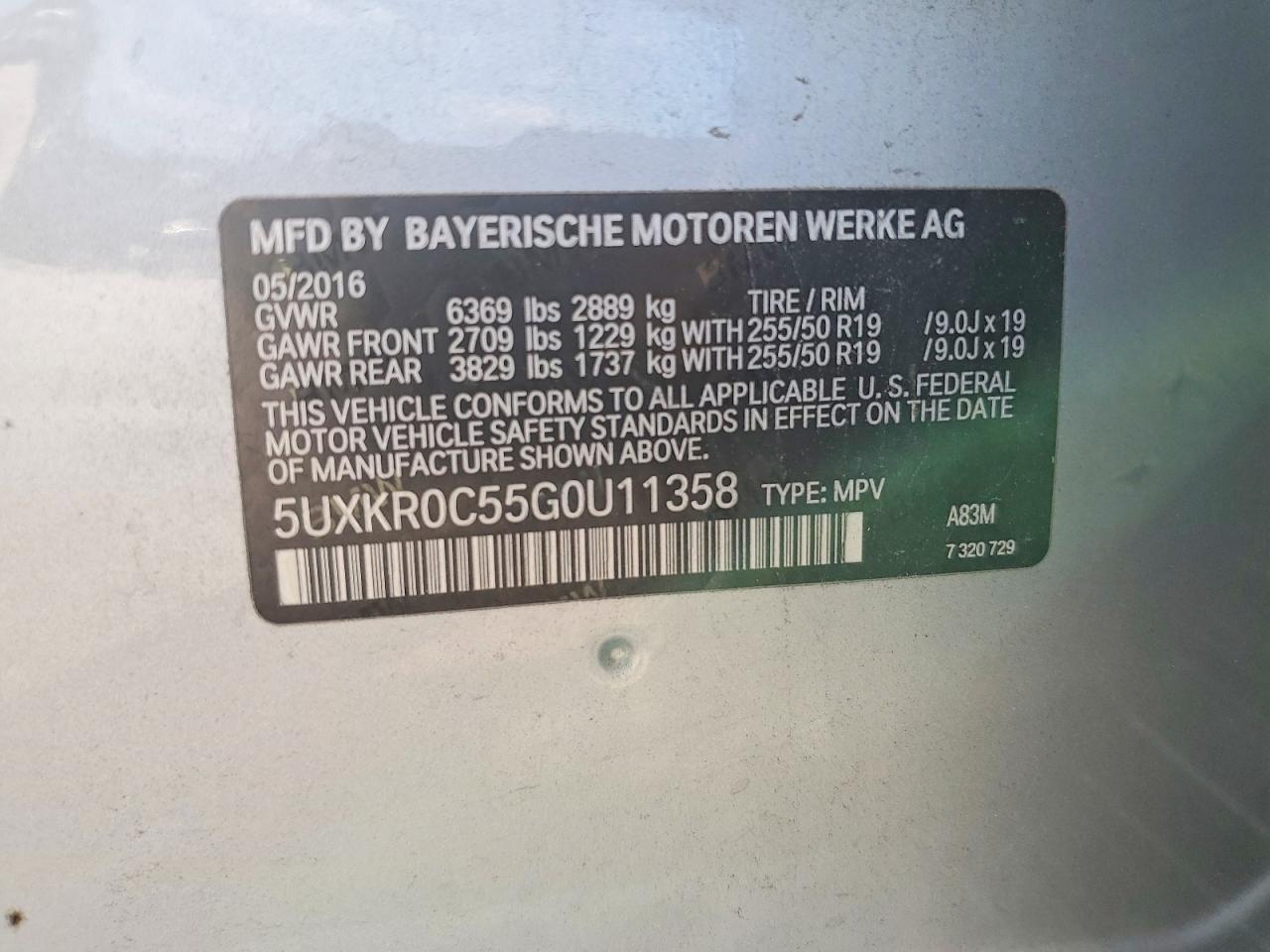 2016 BMW X5 xDrive35I - zdjęcie 13