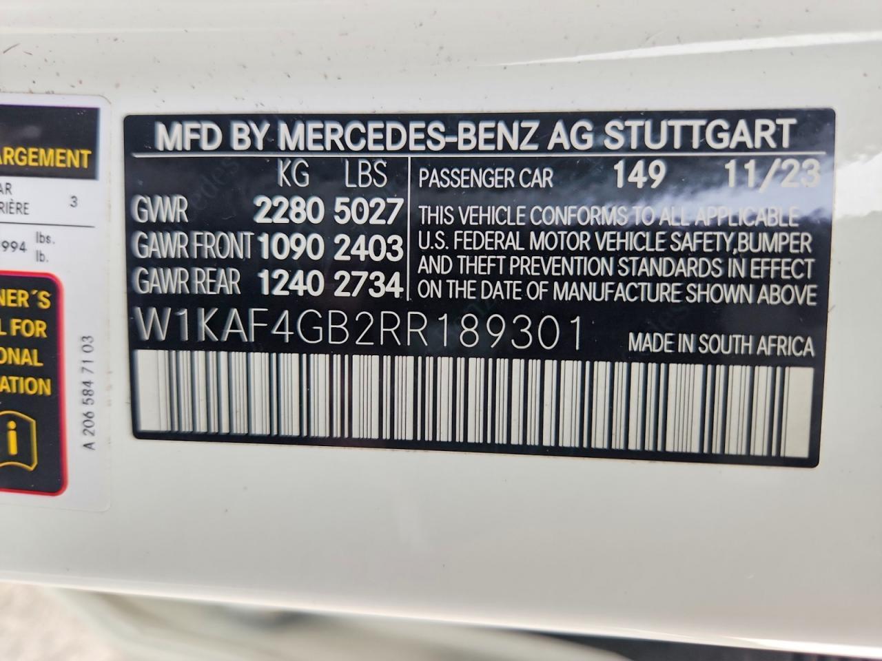 2024 Mercedes-Benz C 300 - zdjęcie 12
