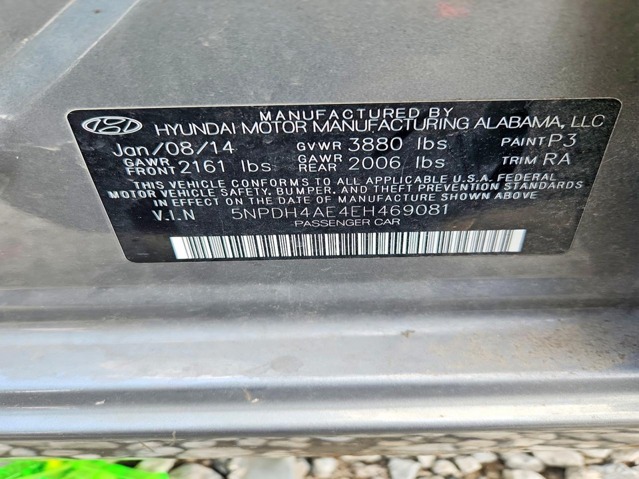 2014 Hyundai Elantra Se - zdjęcie 12