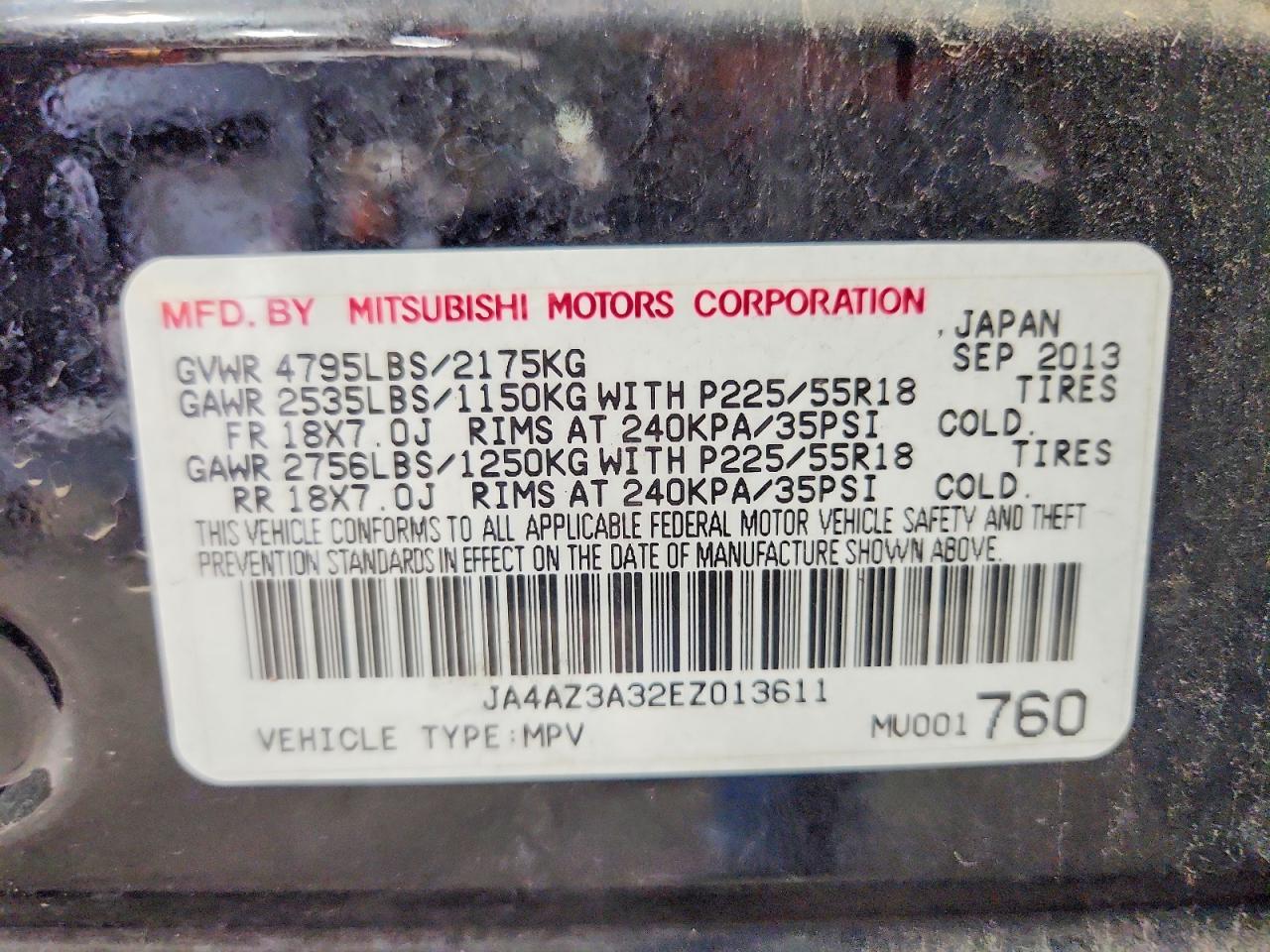 2014 Mitsubishi Outlander Se - zdjęcie 13