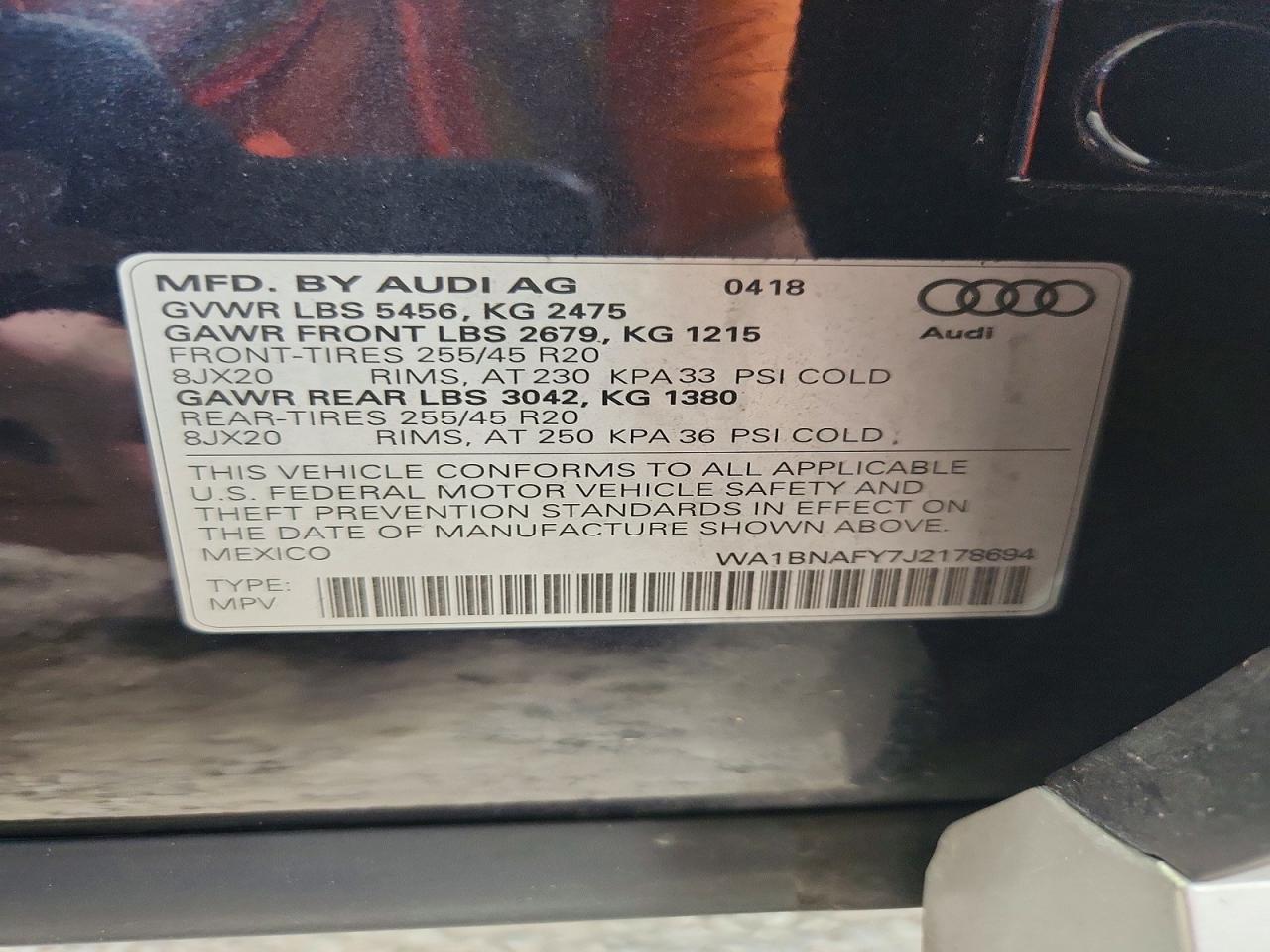 2018 Audi Q5 Premium Plus - zdjęcie 13