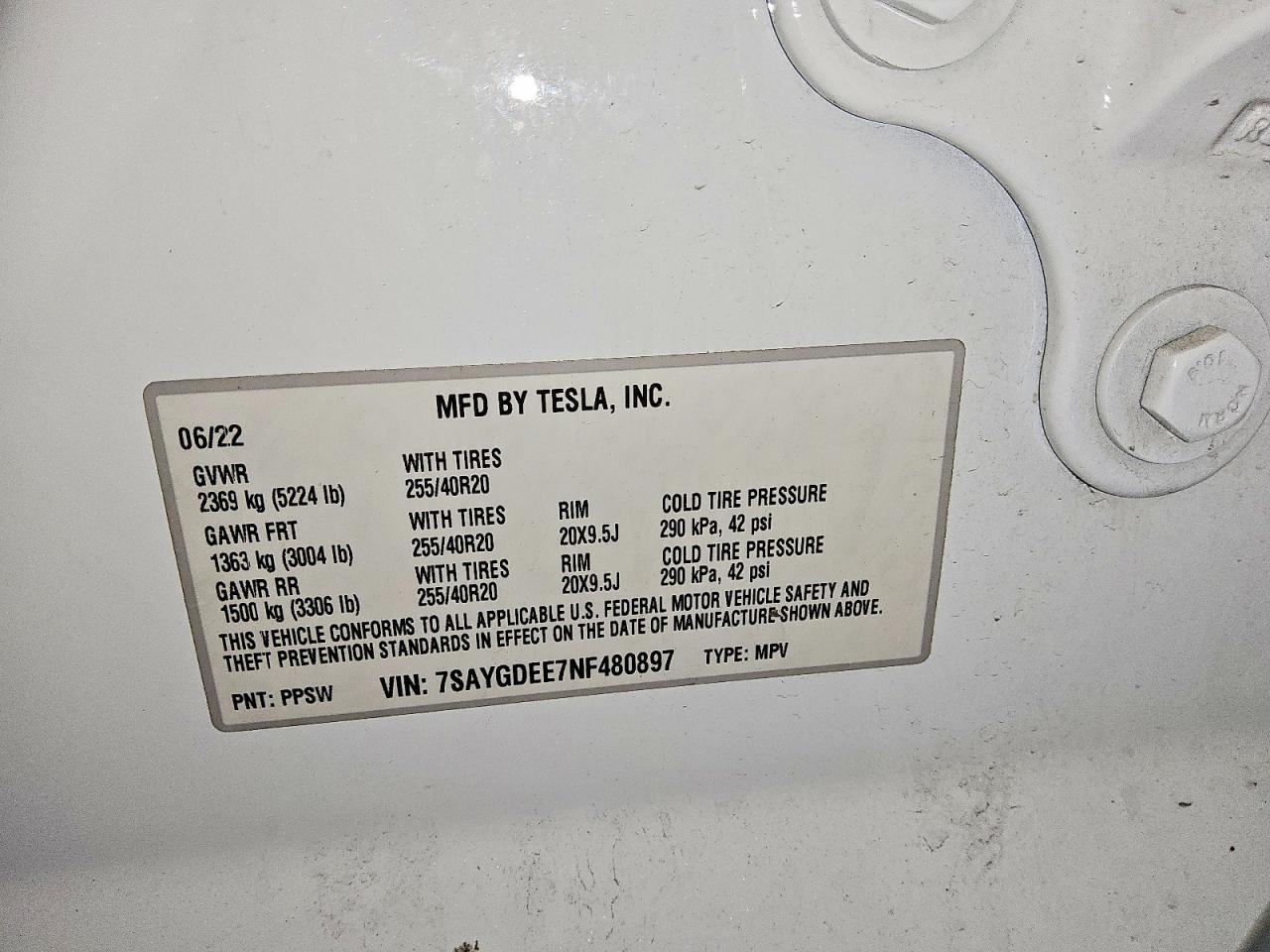 2022 Tesla Model Y - zdjęcie 14