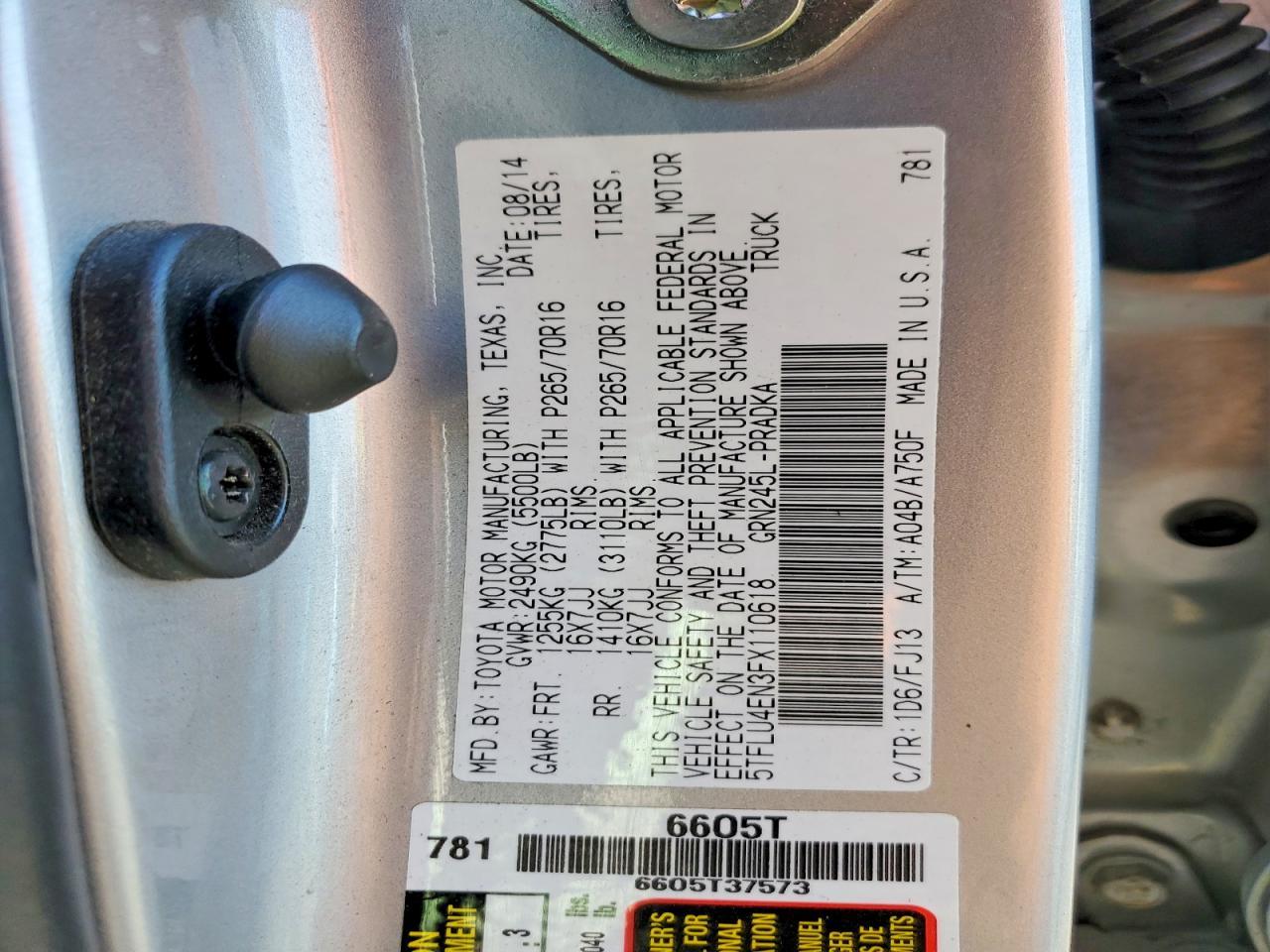 2015 Toyota Tacoma V6 - zdjęcie 12