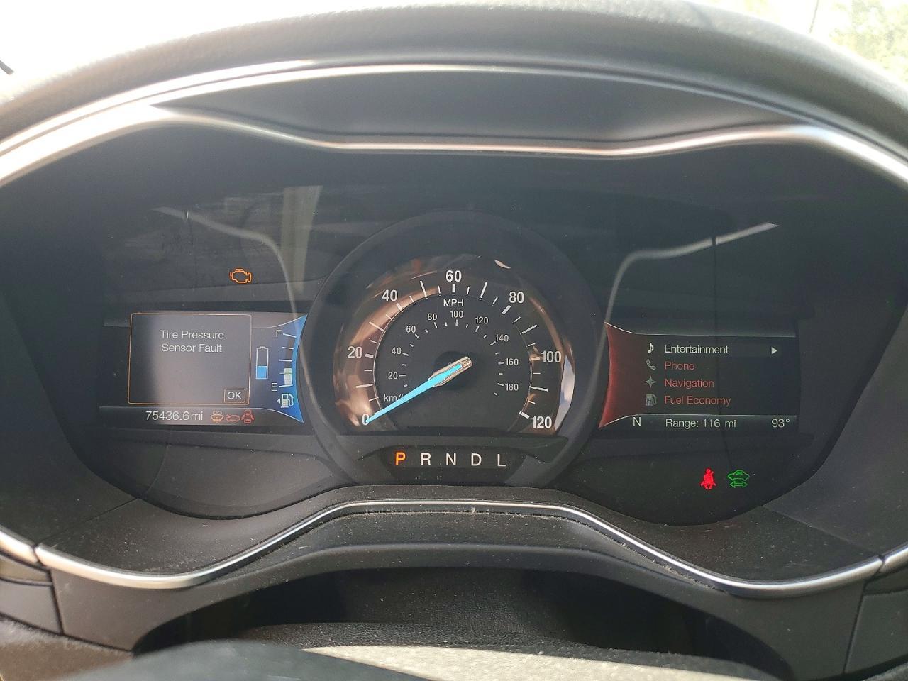 2017 Ford Fusion Titanium Phev - zdjęcie 9