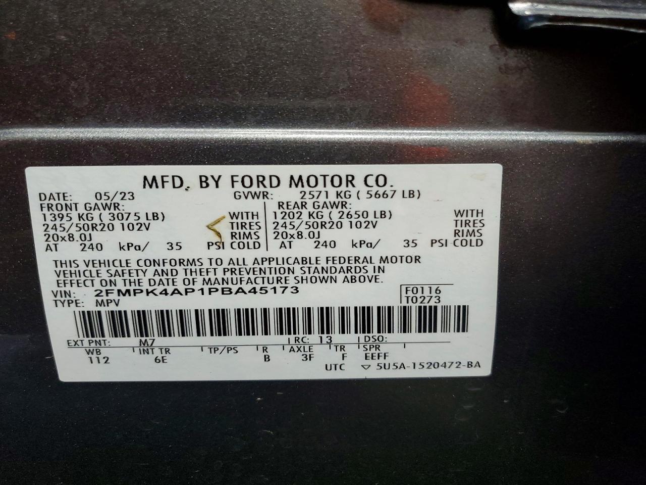 2023 Ford Edge St - zdjęcie 12