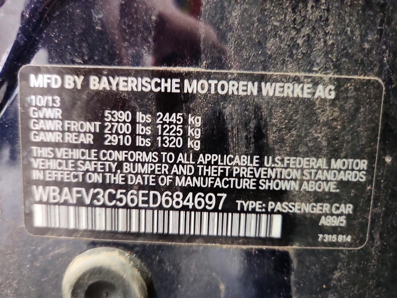 2014 BMW 535 D xDrive - zdjęcie 12