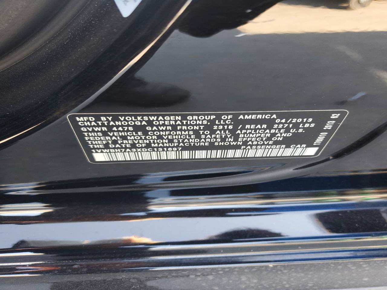 2013 Volkswagen Passat Se - zdjęcie 12