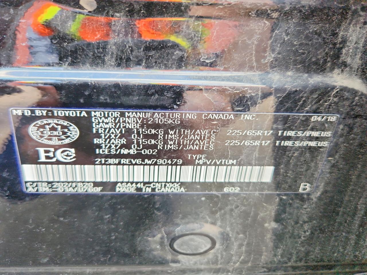 2018 Toyota Rav4 Le - zdjęcie 13