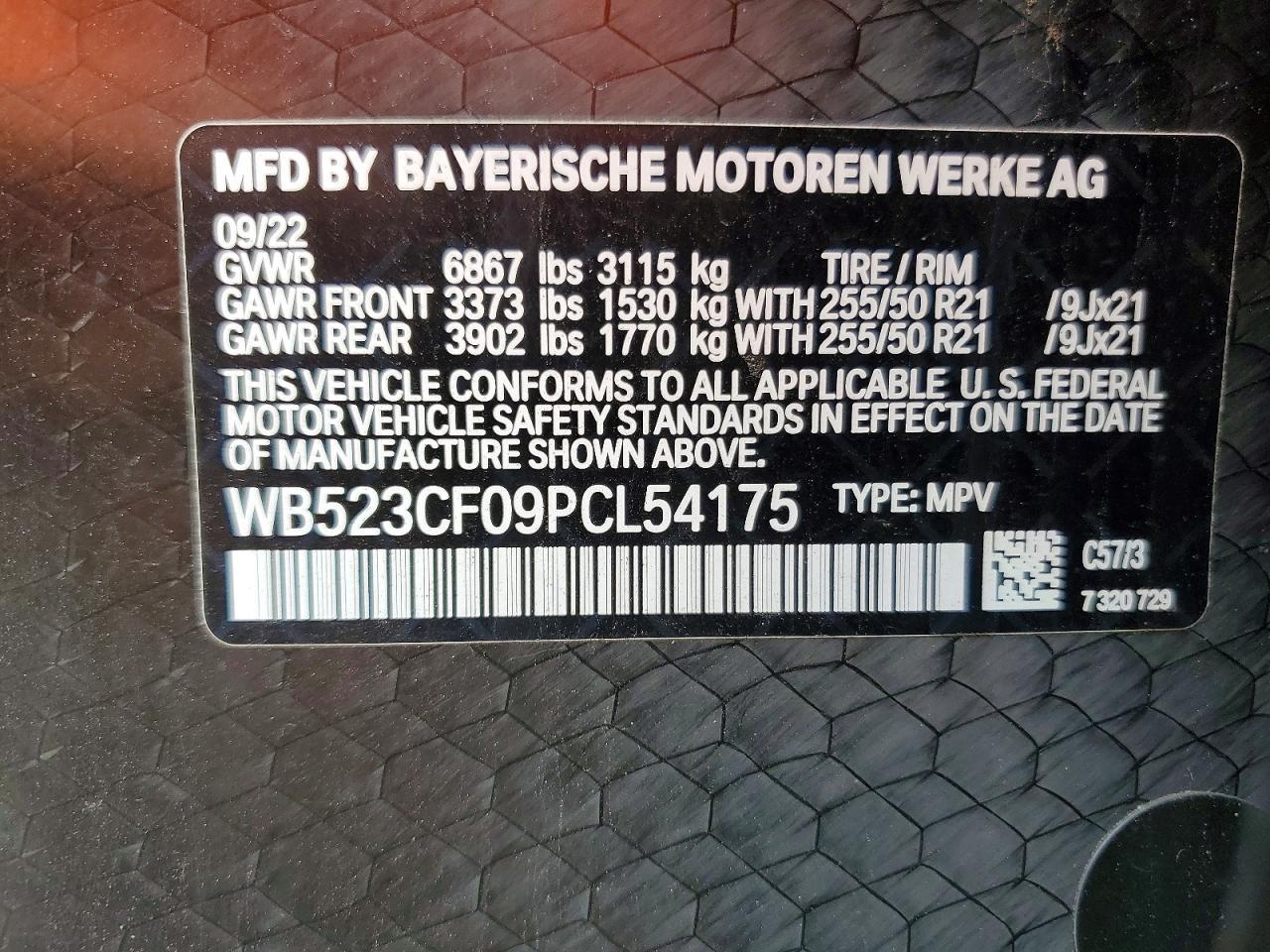 2023 BMW Ix xDrive50 - zdjęcie 13