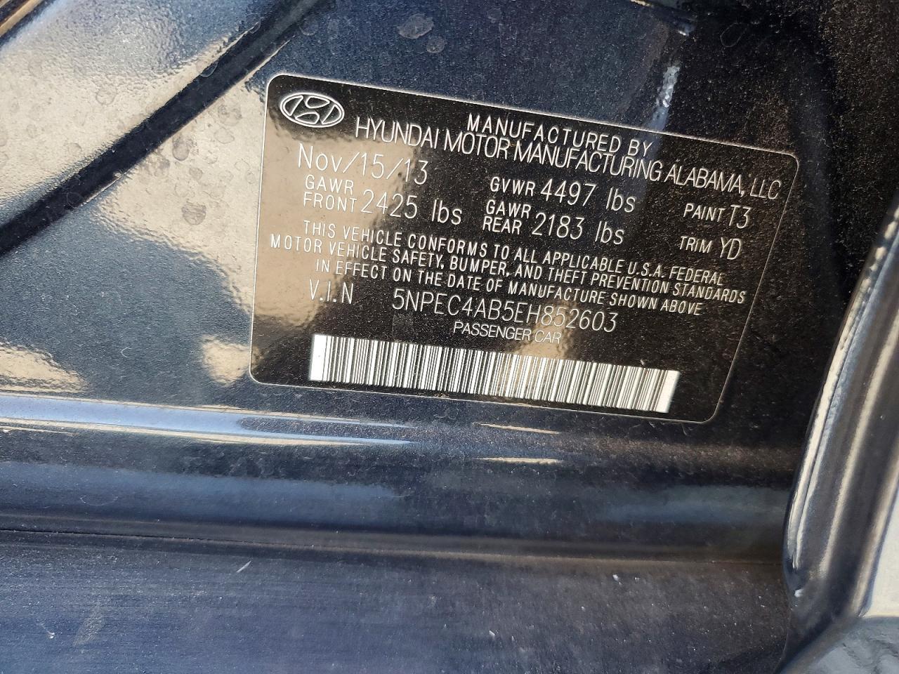 2014 Hyundai Sonata Limited 2.0T - zdjęcie 12