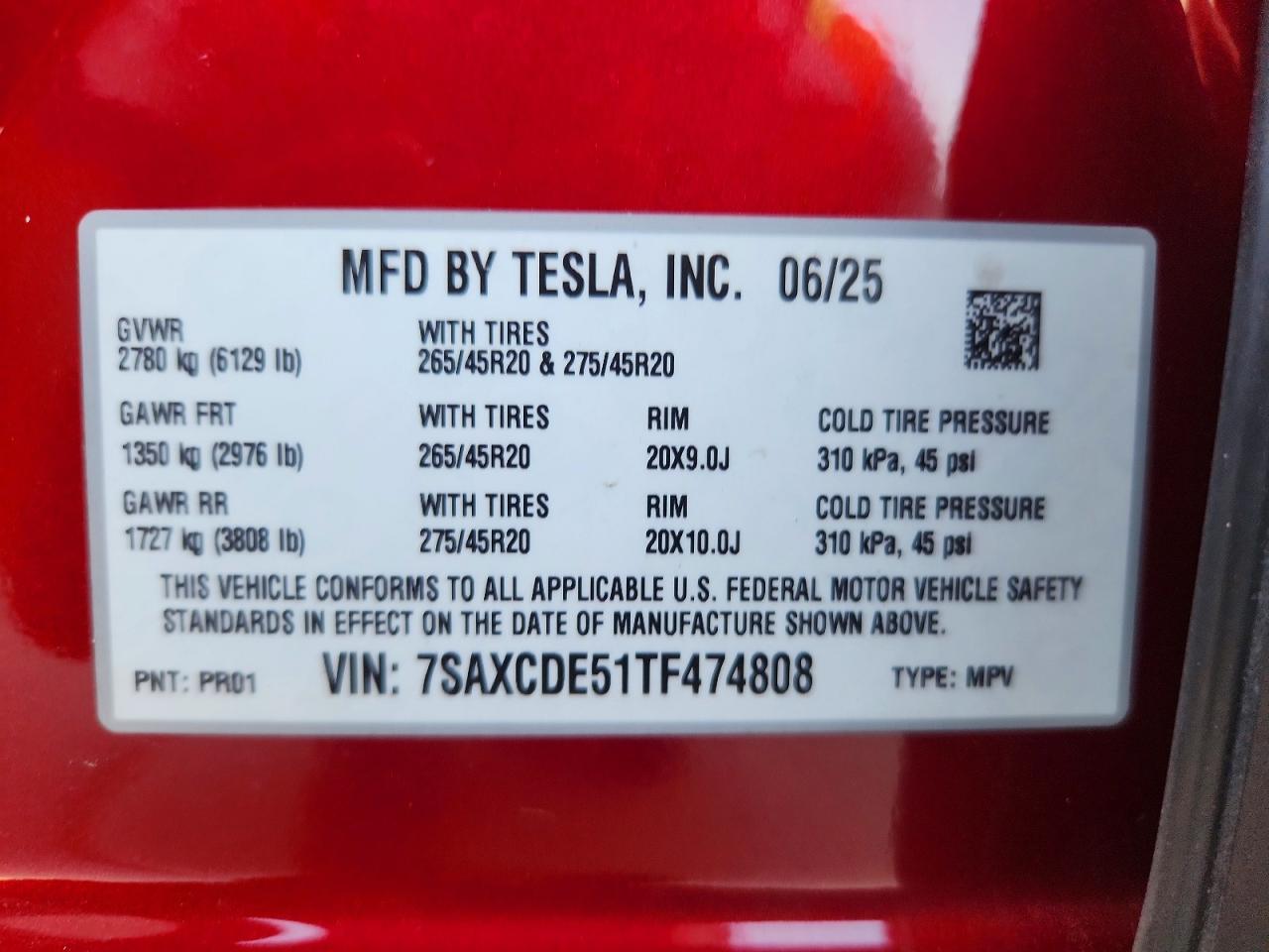 2026 Tesla Model X - zdjęcie 13