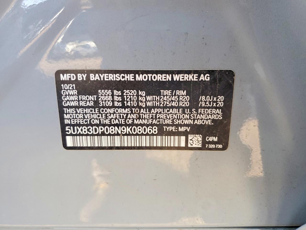 2022 BMW X3 M40I - zdjęcie 14