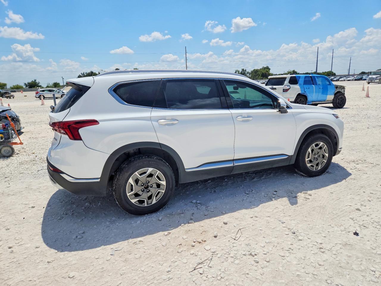 2022 Hyundai Santa Fe Blue - zdjęcie 3