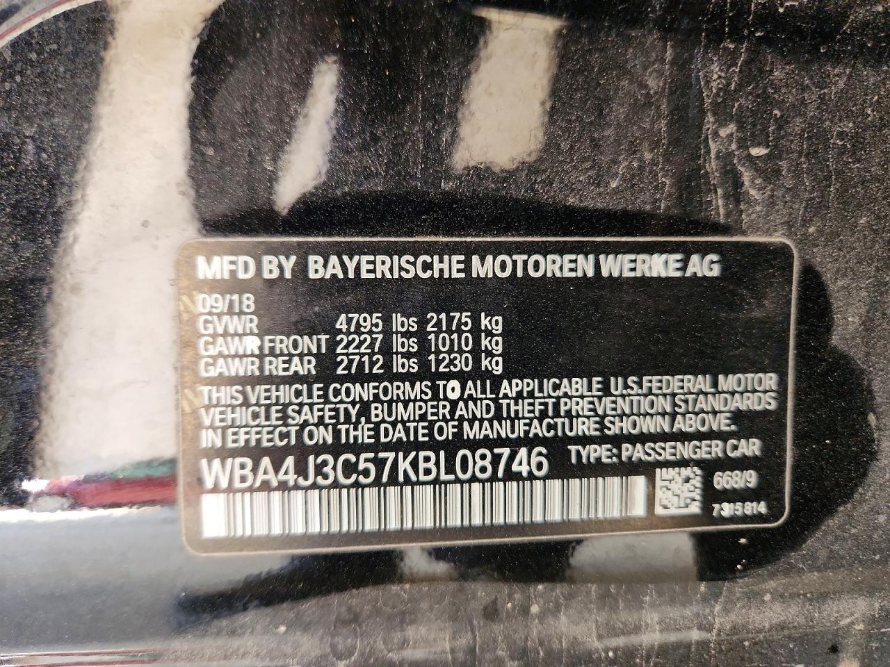 2019 BMW Seria 4 430i - zdjęcie 12