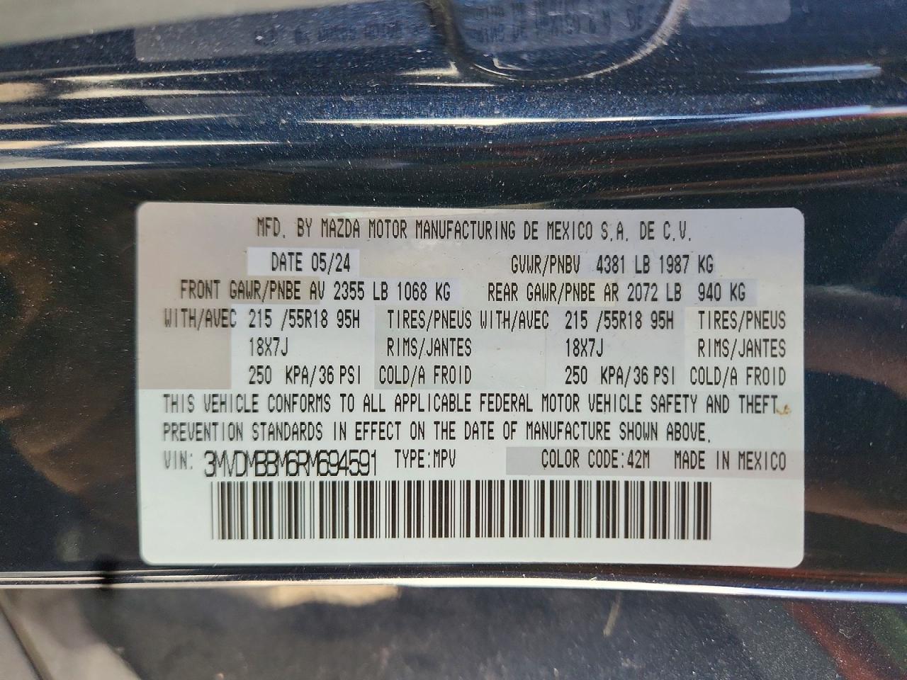 2024 Mazda Cx-30 Select - zdjęcie 13
