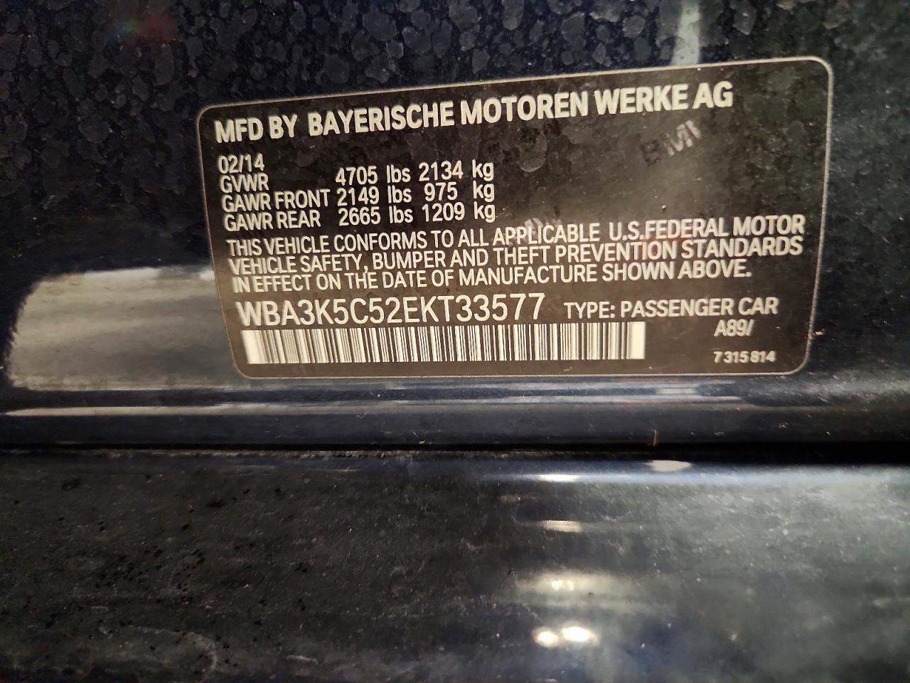 2014 BMW 328 D xDrive - zdjęcie 12