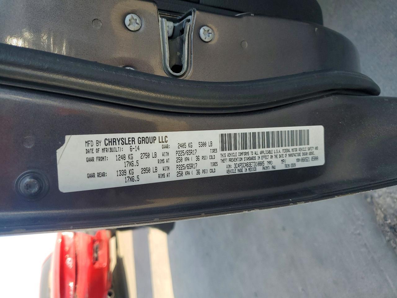 2014 Dodge Journey Se - zdjęcie 12
