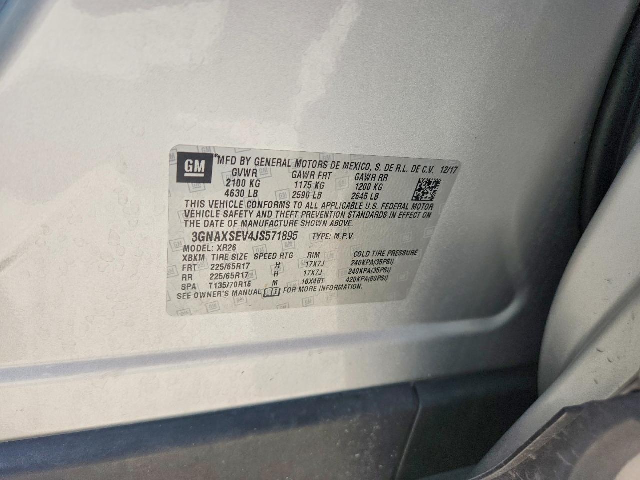 2018 Chevrolet Equinox Lt - zdjęcie 12