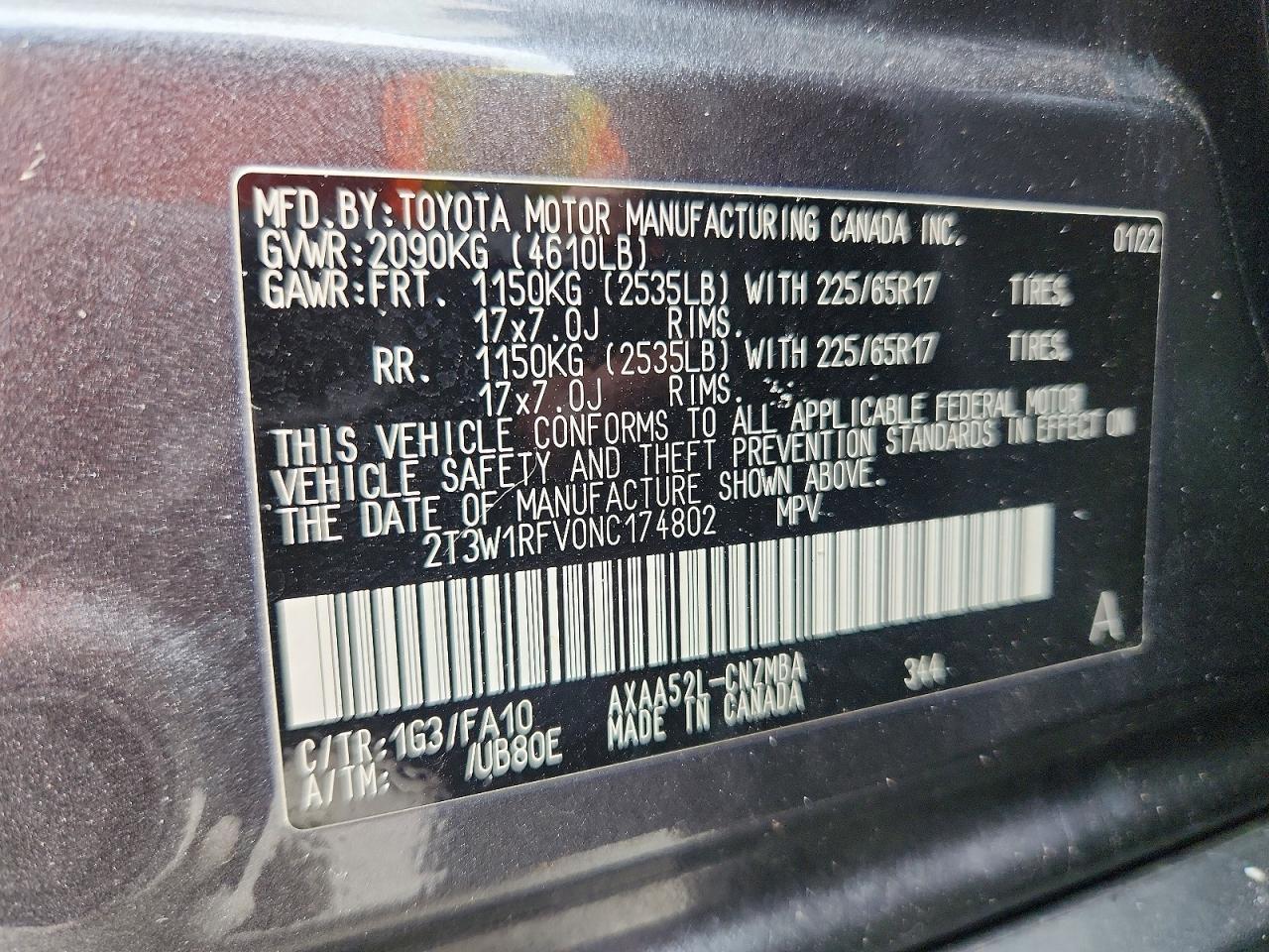 2022 Toyota Rav4 Xle - zdjęcie 13
