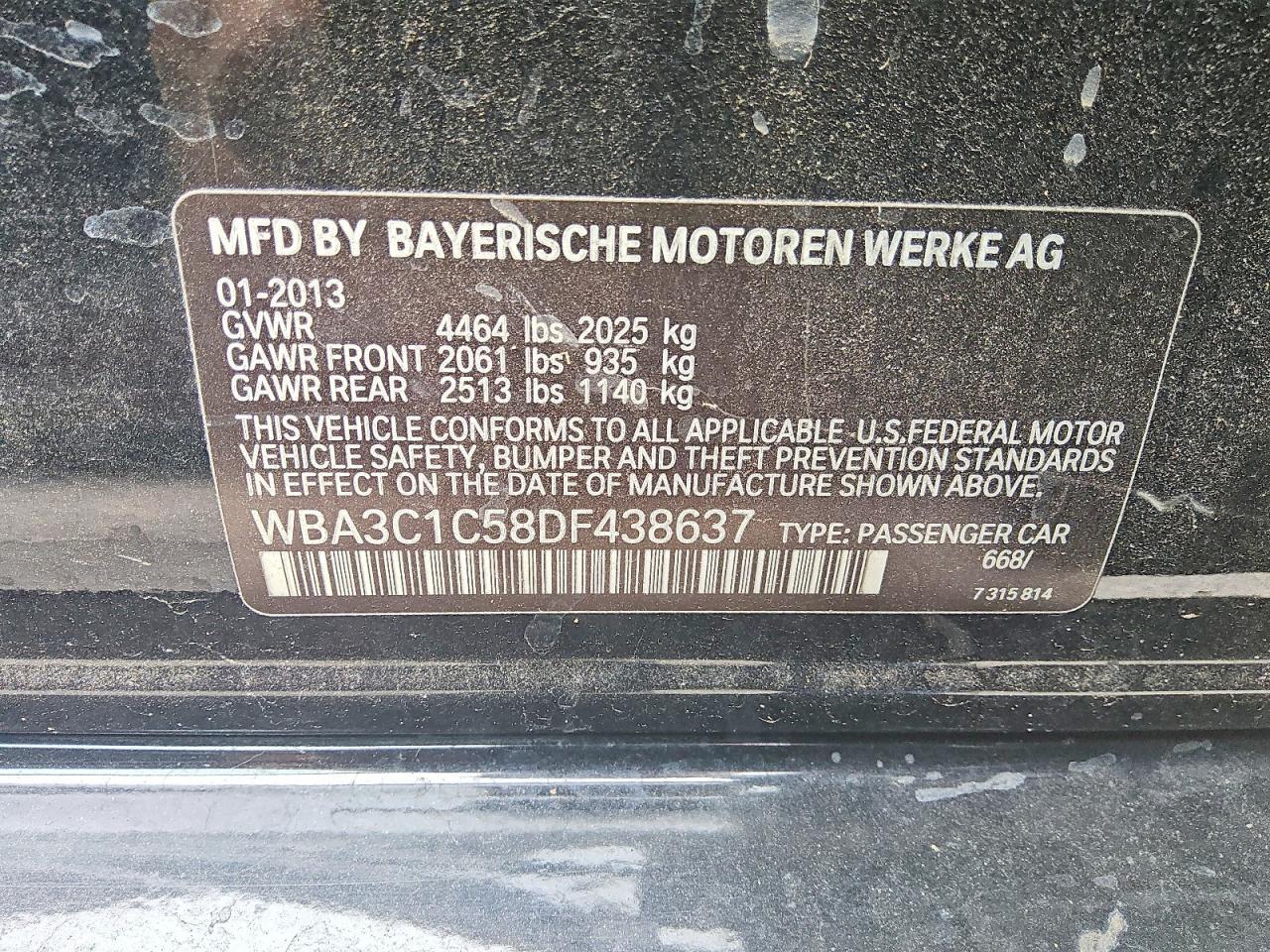 2013 BMW 328 I Sulev - zdjęcie 12