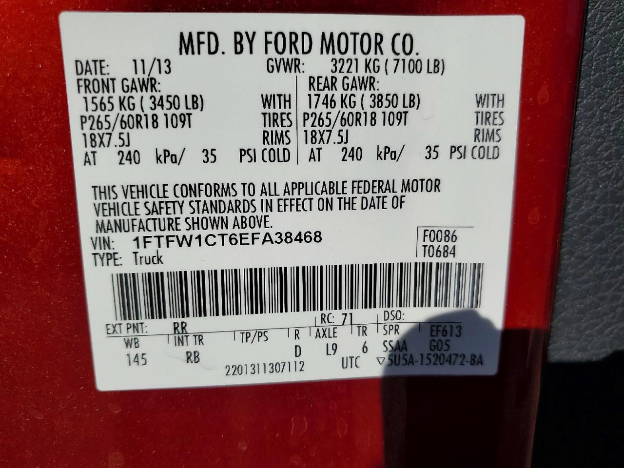 2014 Ford F150 Supercrew - zdjęcie 12