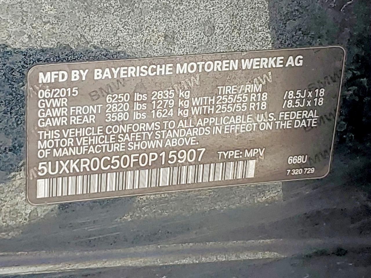 2015 BMW X5 xDrive35I - zdjęcie 13