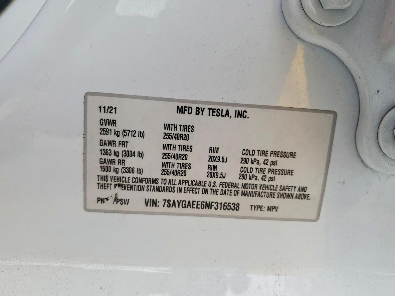 2022 Tesla Model Y - zdjęcie 12