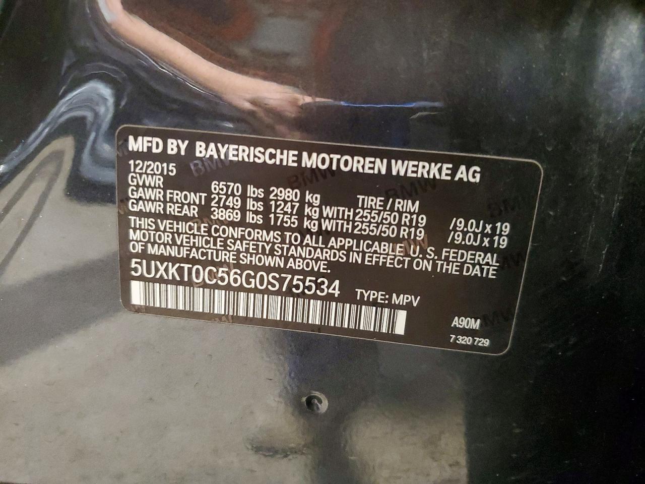 2016 BMW X5 Xdr40E - zdjęcie 13