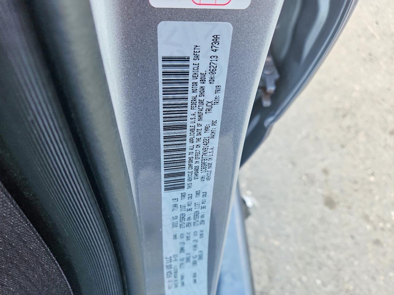 2019 Ram 1500 Big Horn/Lone Star - zdjęcie 12