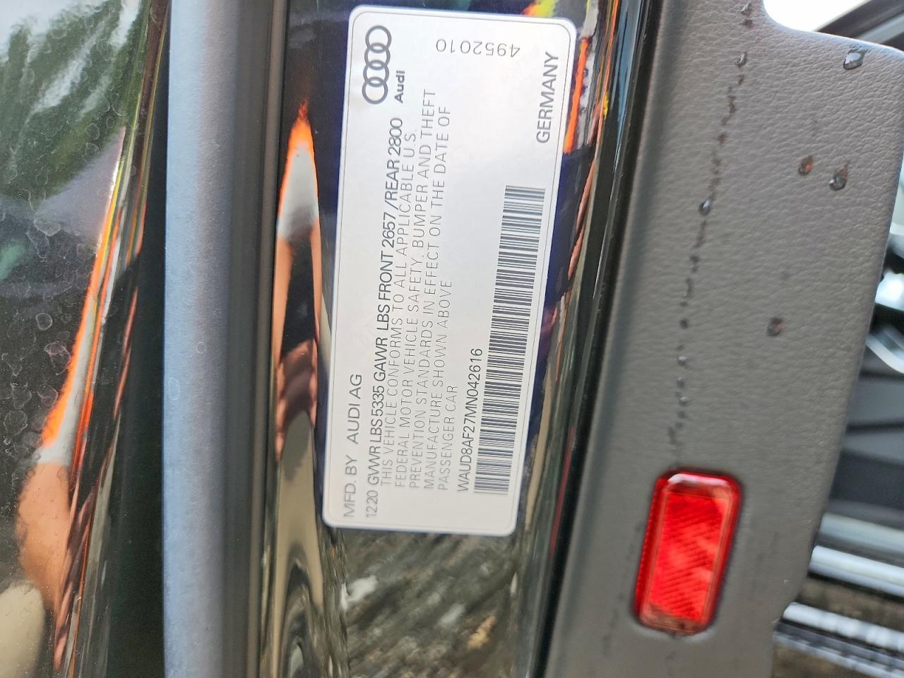 2021 Audi A6 Premium - zdjęcie 12